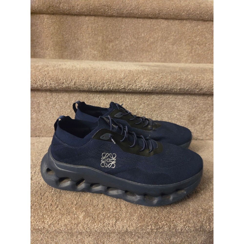 Loewe X On Cloudtilt "All Navy" Sneakers Size 44 US Men's 11